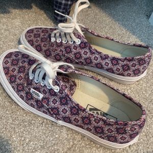 Floral Vans